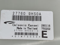 2016-2018 Nissan Altima Climate Control Module Temperature AC/Heater Replacement P/N:27760 9HS0A 27760 9HS0A--C Fits OEM Use