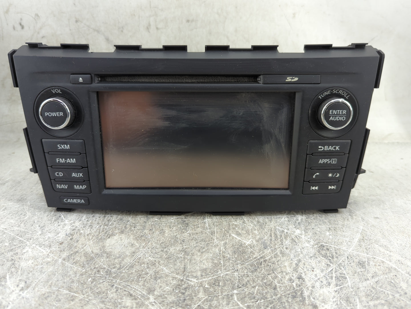2016 Nissan Altima Radio AM FM Cd Player Receiver Replacement P/N:7515750061 259159HS0B, LCN2K70A10, YBN-LCN2K70A10 Fits OEM