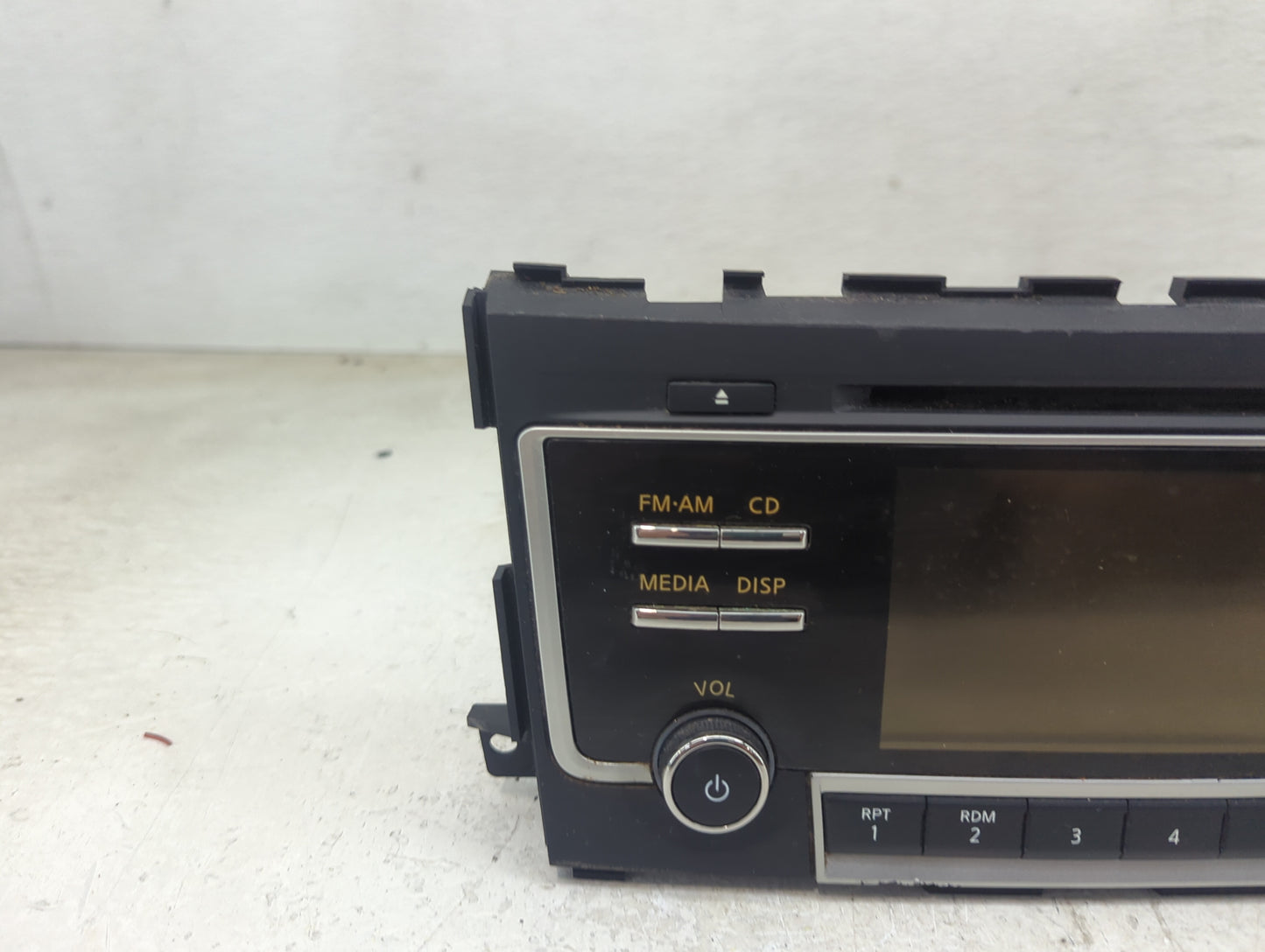 2016 Nissan Altima Radio AM FM Cd Player Receiver Replacement P/N:281859HR1A CQ-JN25E1GX, 2B1859HR1A Fits OEM Used Auto Part