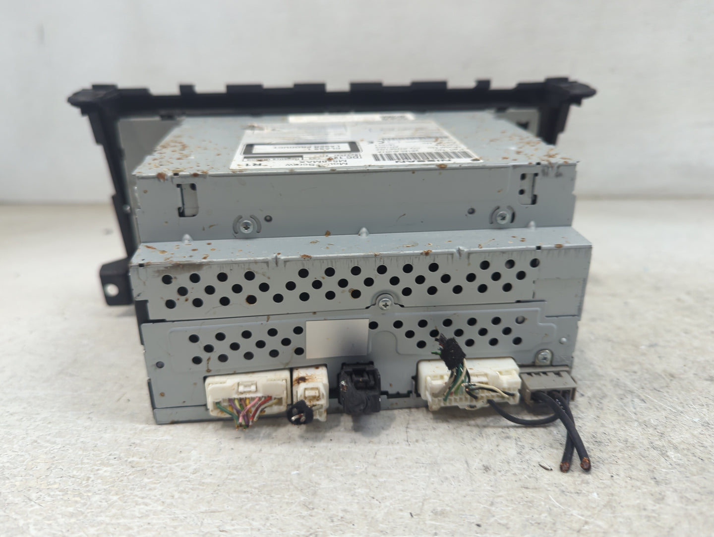 2016 Nissan Altima Radio AM FM Cd Player Receiver Replacement P/N:281859HR1A CQ-JN25E1GX, 2B1859HR1A Fits OEM Used Auto Part