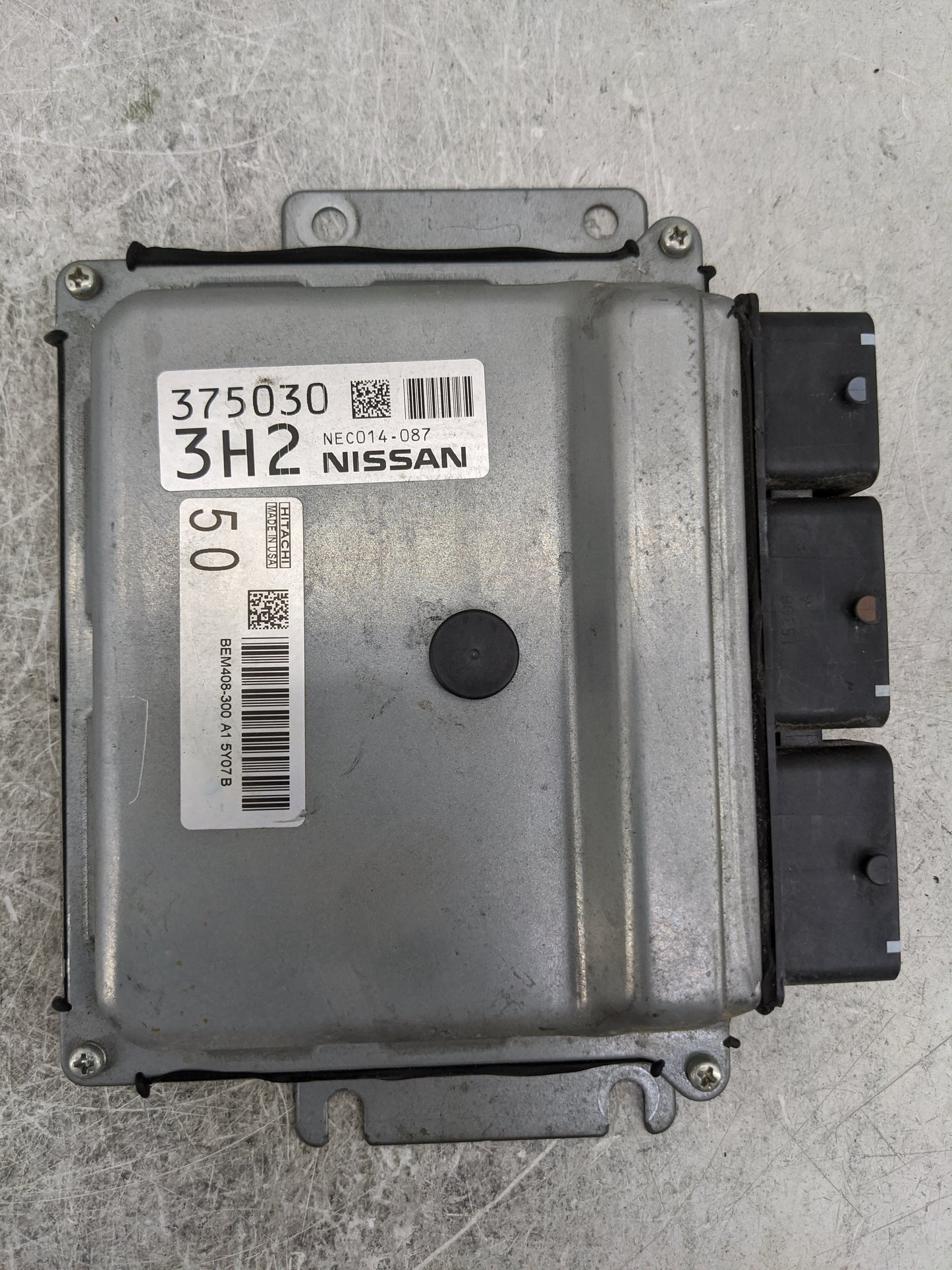 2016-2017 Nissan Altima PCM Engine Control Computer ECU ECM PCU OEM P/N:NEC014-087 BEM408-300 Fits Fits 2016 2017 OEM Used A
