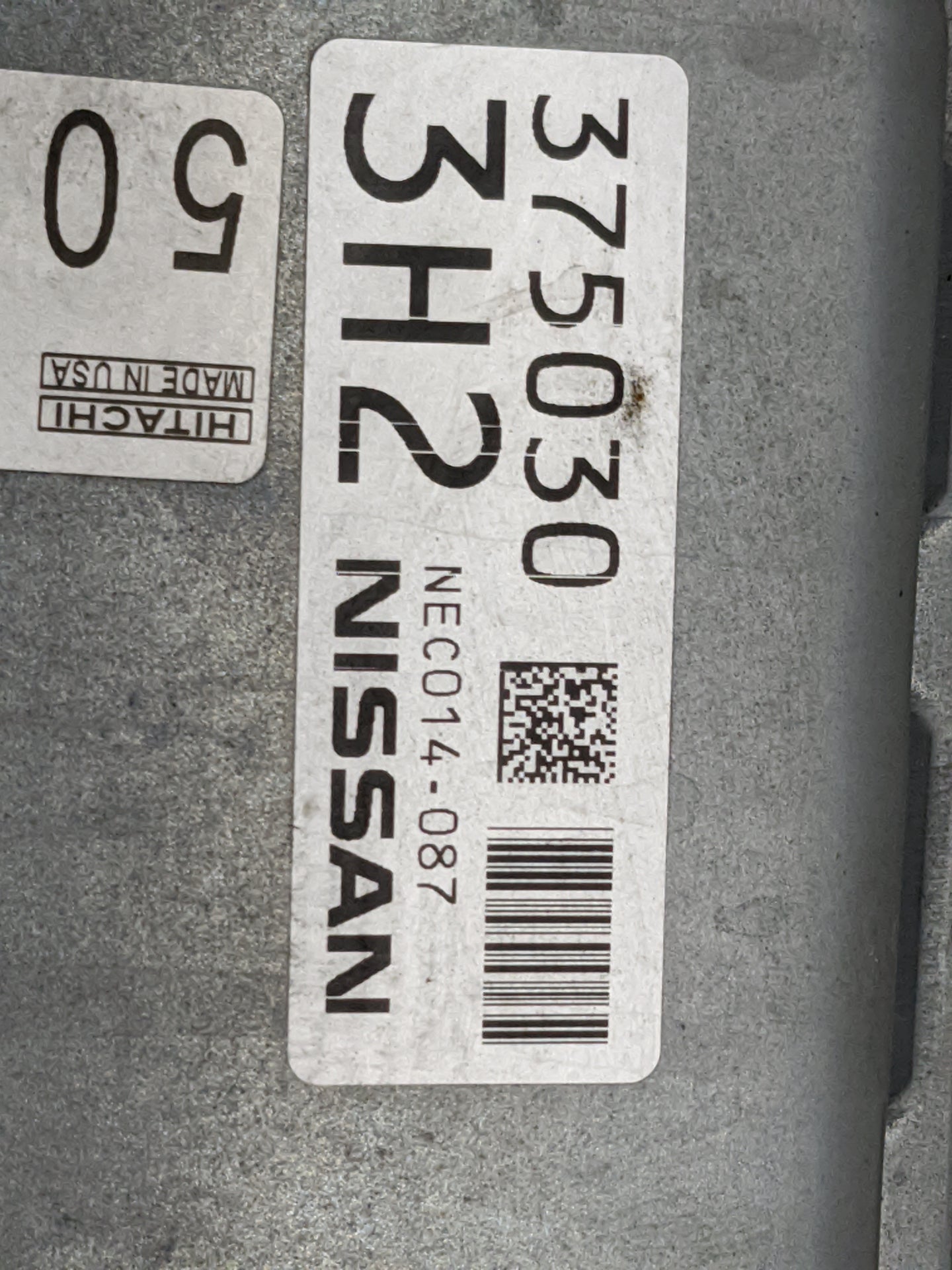 2016-2017 Nissan Altima PCM Engine Control Computer ECU ECM PCU OEM P/N:NEC014-087 BEM408-300 Fits Fits 2016 2017 OEM Used A
