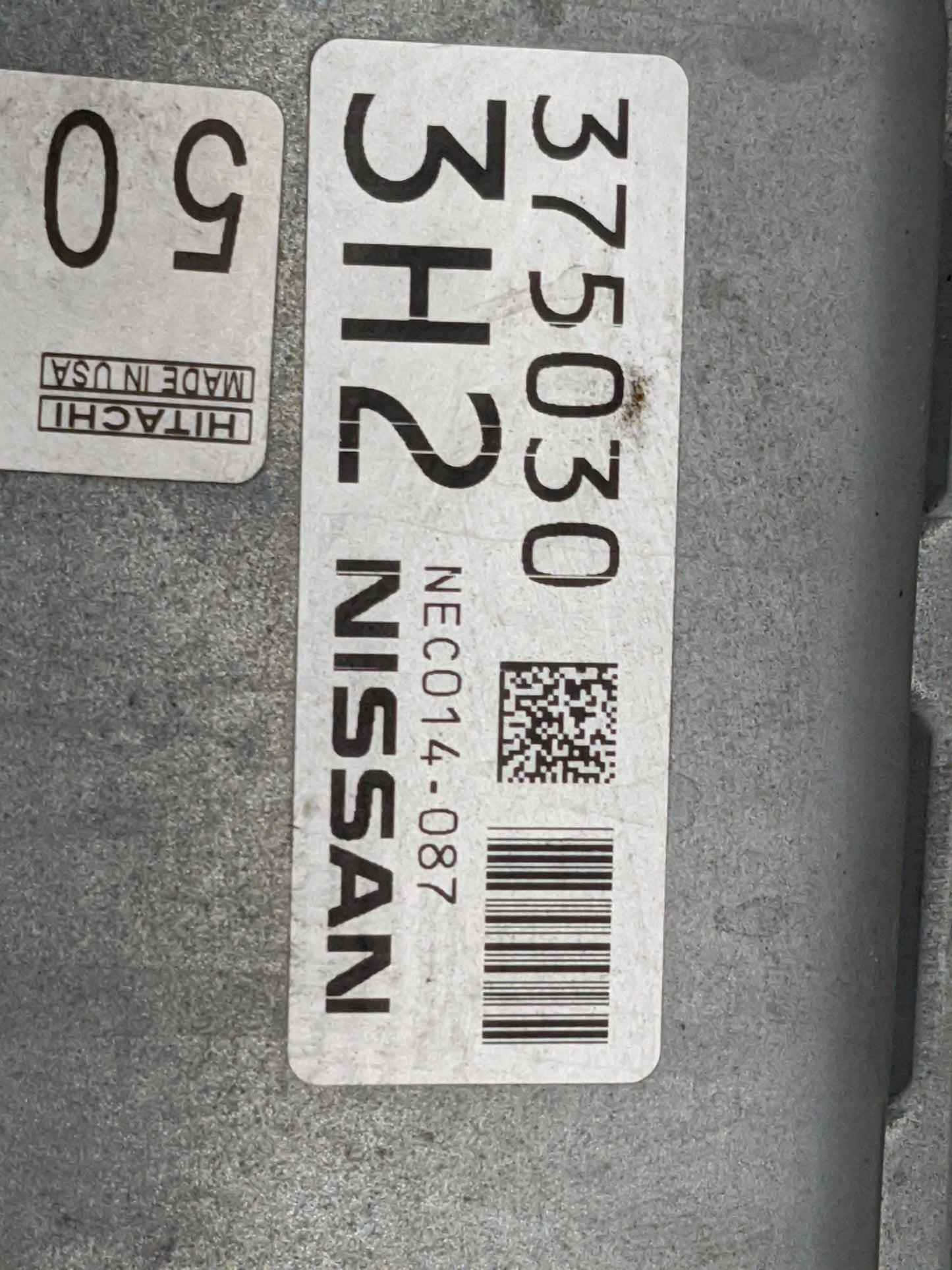 2016-2017 Nissan Altima PCM Engine Control Computer ECU ECM PCU OEM P/N:NEC014-087 BEM408-300 Fits Fits 2016 2017 OEM Used A