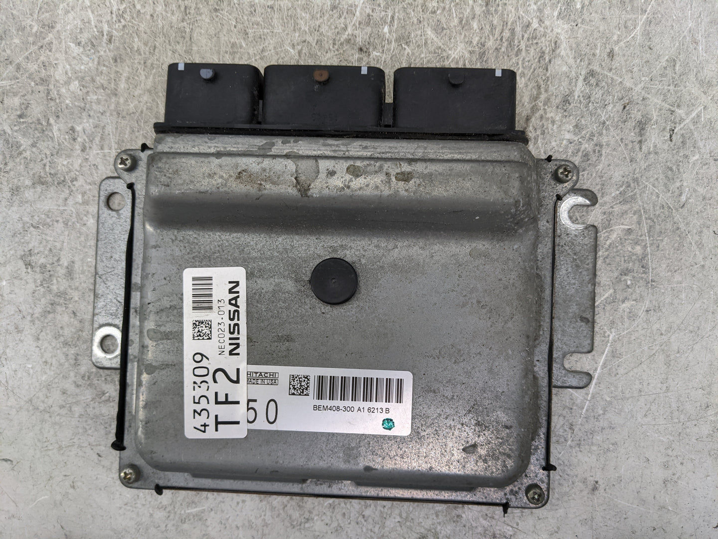 2016-2017 Nissan Altima PCM Engine Control Computer ECU ECM PCU OEM P/N:NEC023-013 BEM408-300 Fits Fits 2016 2017 OEM Used A
