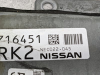 2016-2017 Nissan Altima PCM Engine Control Computer ECU ECM PCU OEM P/N:NEC022-045 BEM408-300 Fits Fits 2016 2017 OEM Used A