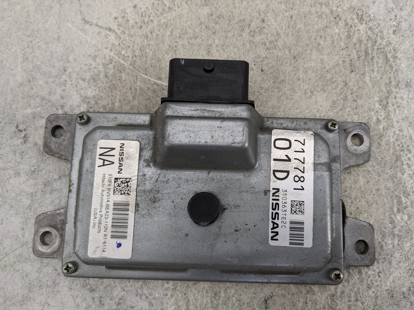 2016 Nissan Altima PCM Engine Control Computer ECU ECM PCU OEM P/N:310F6BV91A BEA23-110N, 310363TE2C Fits OEM Used Auto Part