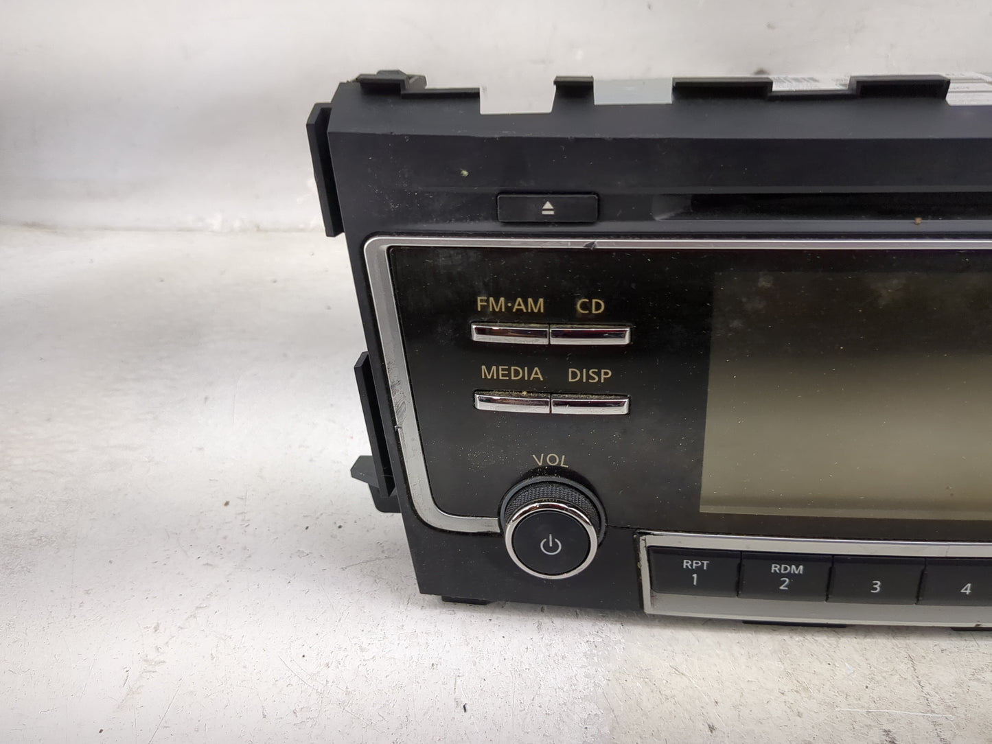 2016 Nissan Altima Radio AM FM Cd Player Receiver Replacement P/N:28185 9HR1A CQ-JN25E1GX Fits OEM Used Auto Parts - Oemused