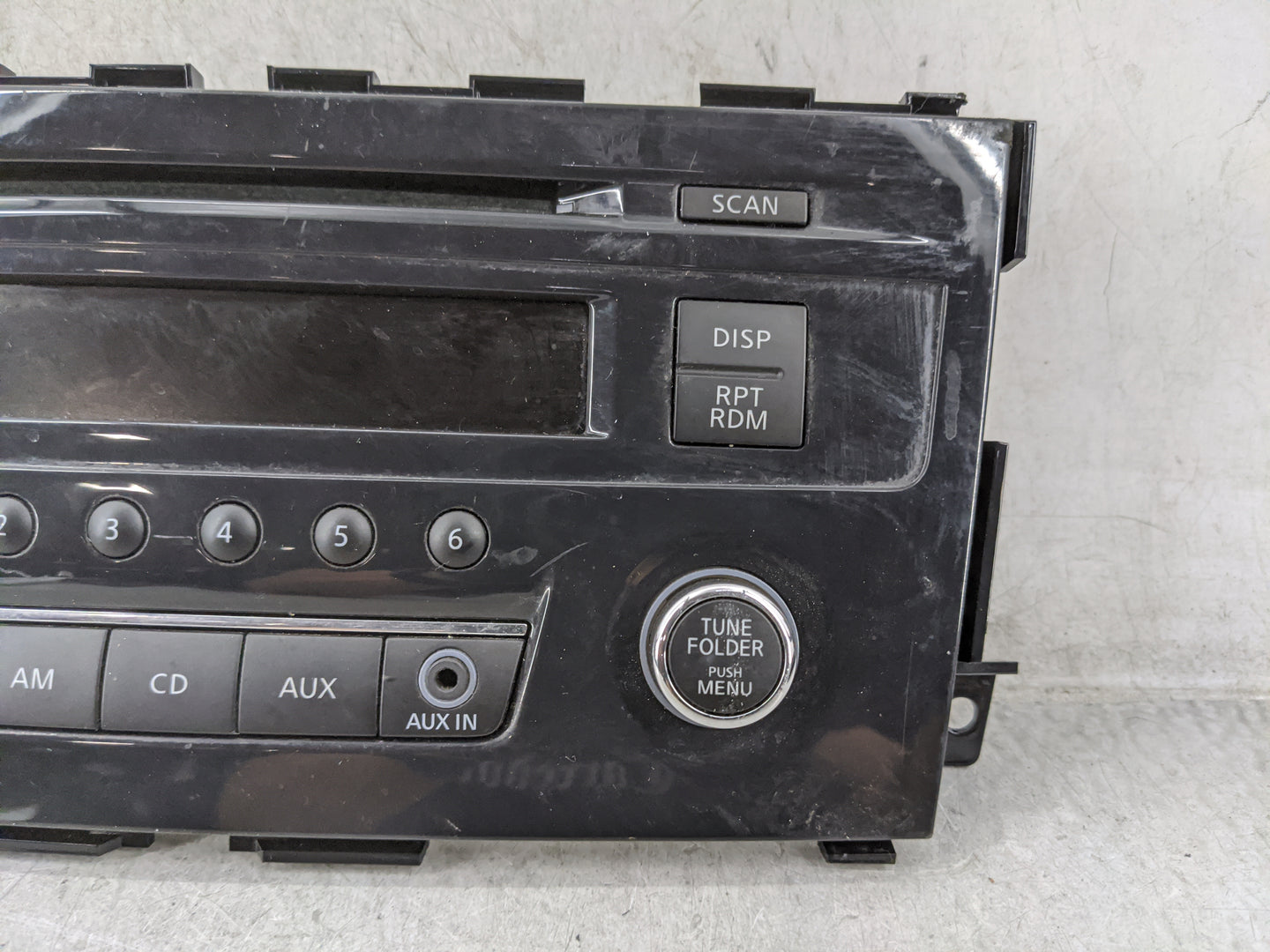2016 Nissan Altima Radio AM FM Cd Player Receiver Replacement Fits OEM Used Auto Parts - Oemusedautoparts1.com