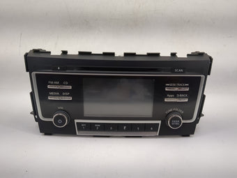 compare product 2016 Nissan Altima Radio AM FM Cd Player Receiver Replacement P/N:281859HR1A CQ-JN25E1GX Fits OEM Used Auto Parts