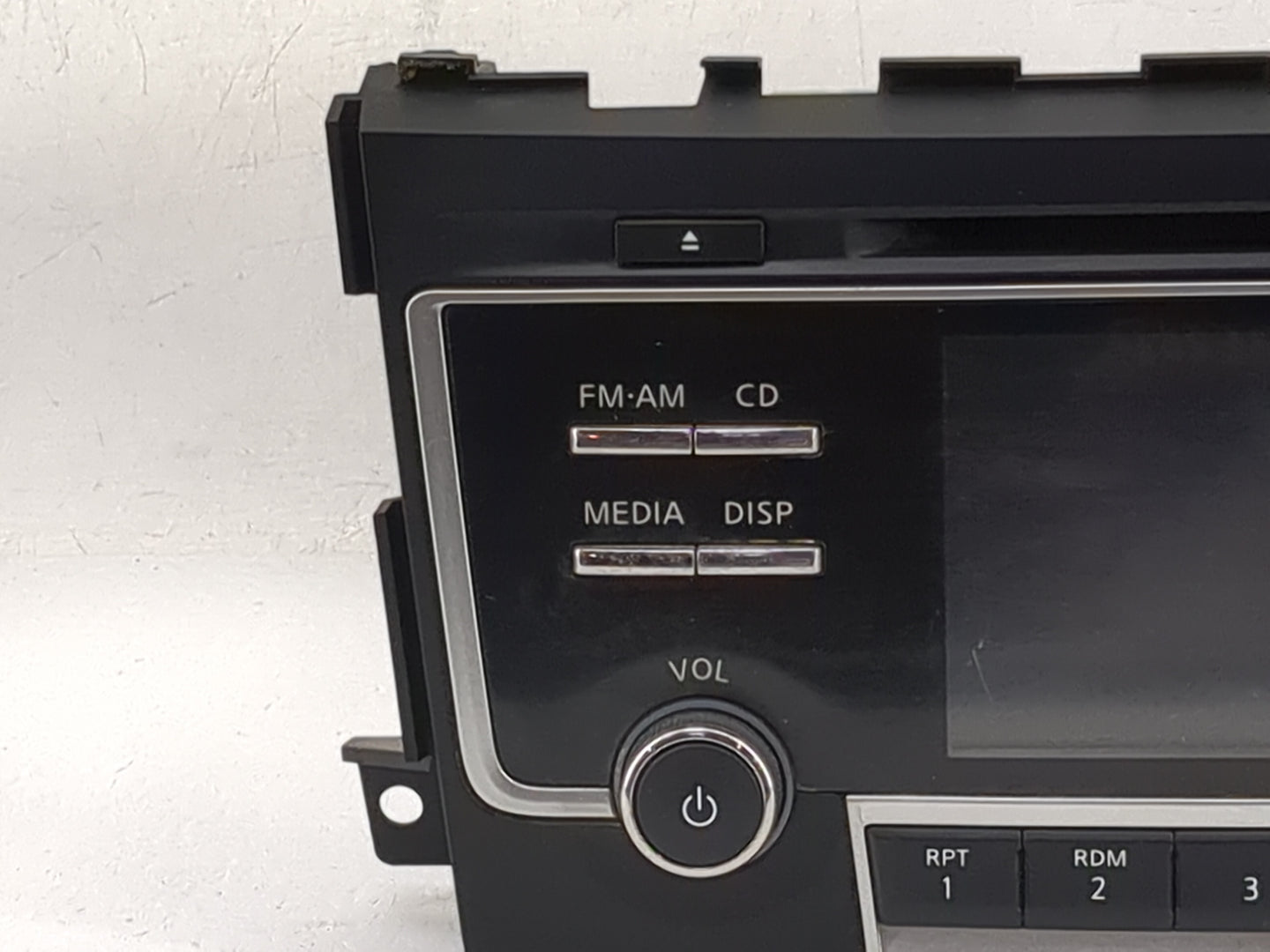 2016 Nissan Altima Radio AM FM Cd Player Receiver Replacement P/N:281859HR1A CQ-JN25E1GX Fits OEM Used Auto Parts - Oemuseda