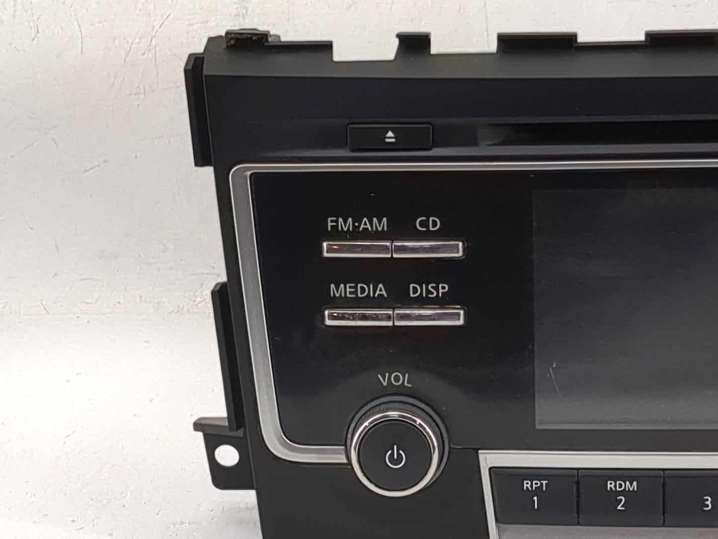 2016 Nissan Altima Radio AM FM Cd Player Receiver Replacement P/N:281859HR1A CQ-JN25E1GX Fits OEM Used Auto Parts - Oemuseda