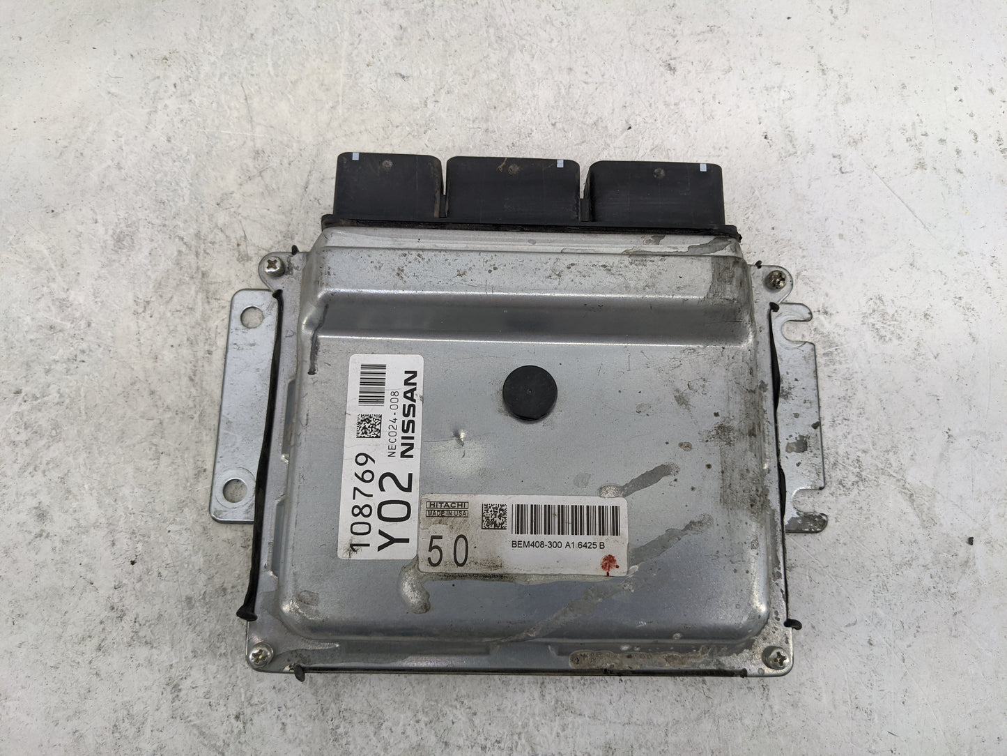 2016-2017 Nissan Altima PCM Engine Control Computer ECU ECM PCU OEM P/N:NEC024-008 BEM408-300 A1 Fits Fits 2016 2017 OEM Use