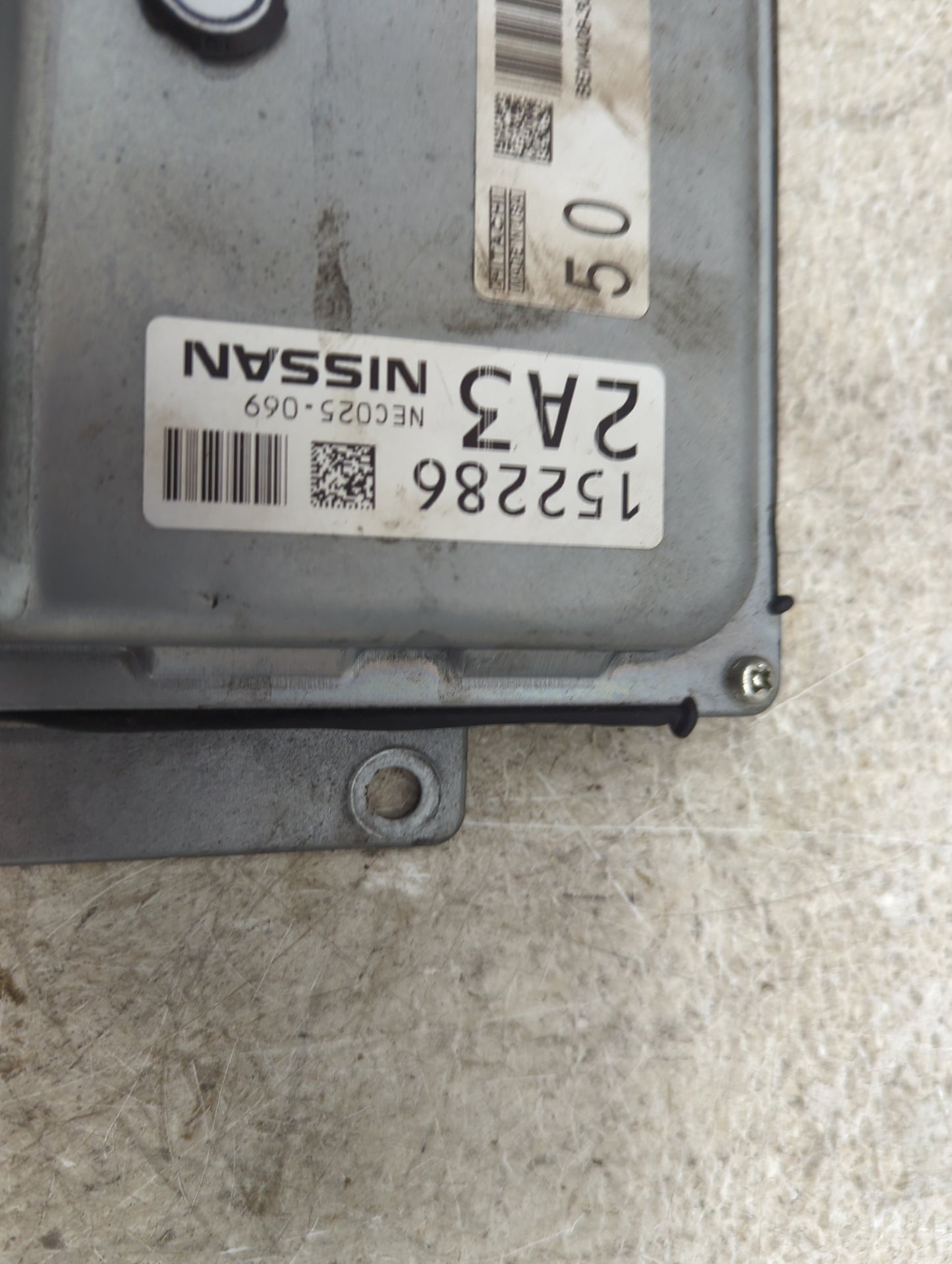 2016-2017 Nissan Altima PCM Engine Control Computer ECU ECM PCU OEM P/N:NEC025-069 Fits Fits 2016 2017 OEM Used Auto Parts -