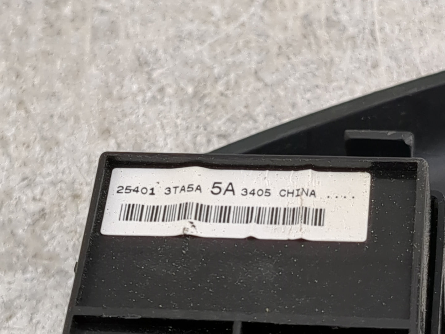 2013-2018 Nissan Altima Master Power Window Switch Replacement Driver Side Left P/N:25401 3TA5A Fits OEM Used Auto Parts - O