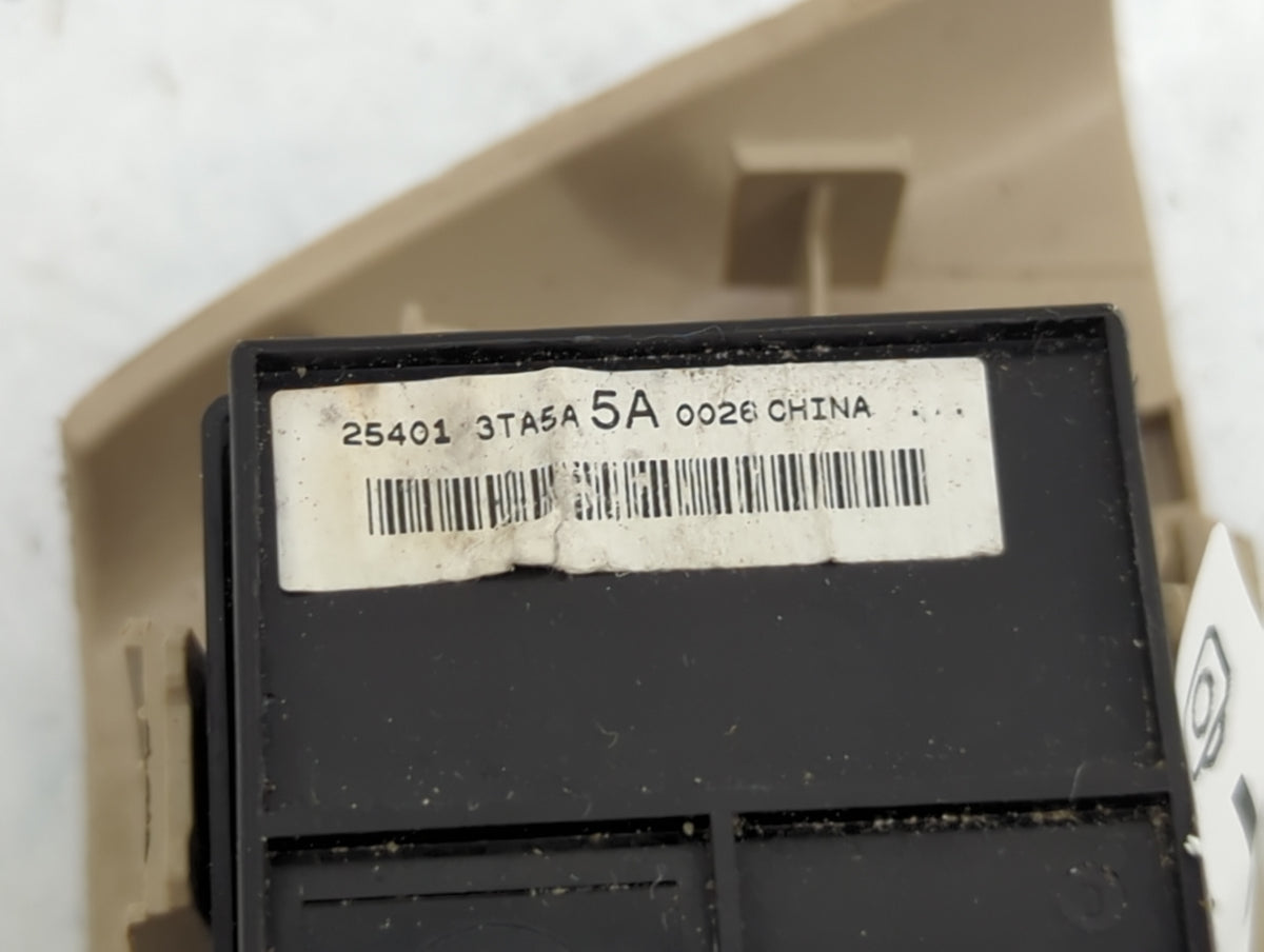 2013-2018 Nissan Altima Master Power Window Switch Replacement Driver Side Left P/N:25401 3TA5A Fits OEM Used Auto Parts - O