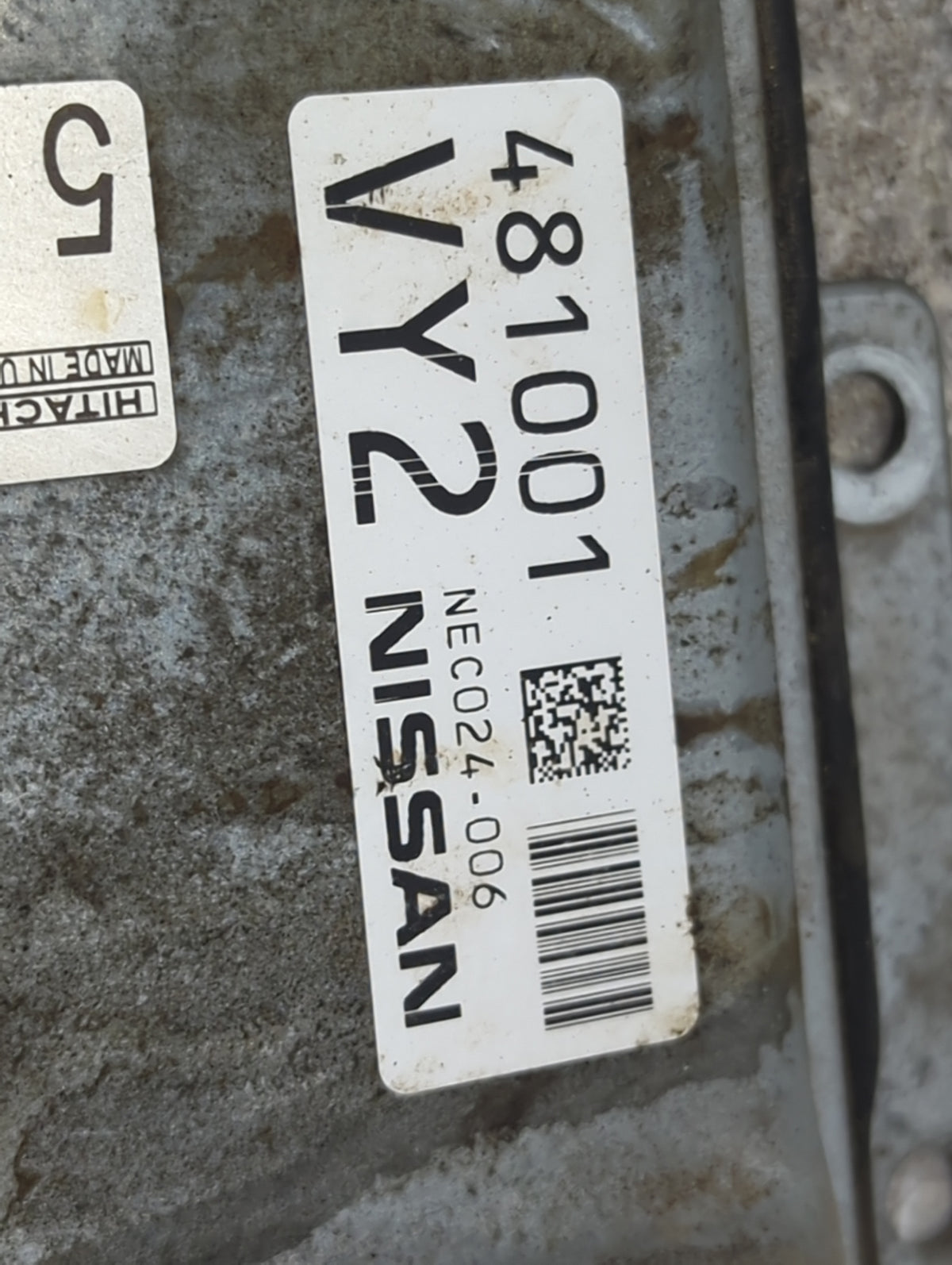 2016-2017 Nissan Altima PCM Engine Control Computer ECU ECM PCU OEM P/N:NEC024-006 BEM408-300 A1 Fits 2016 2017 OEM Used Aut