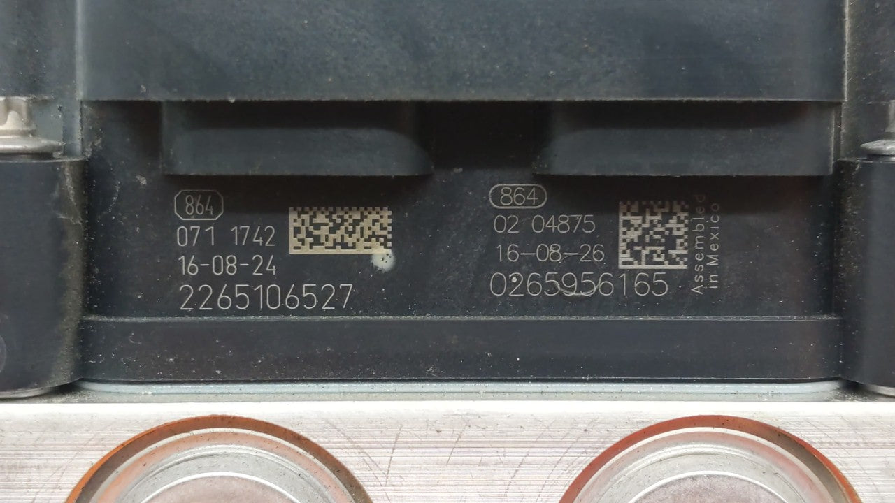 2016-2017 Nissan Altima ABS Pump Control Module Replacement P/N:2265106527 47660 9HS0A Fits Fits 2016 2017 OEM Used Auto Par