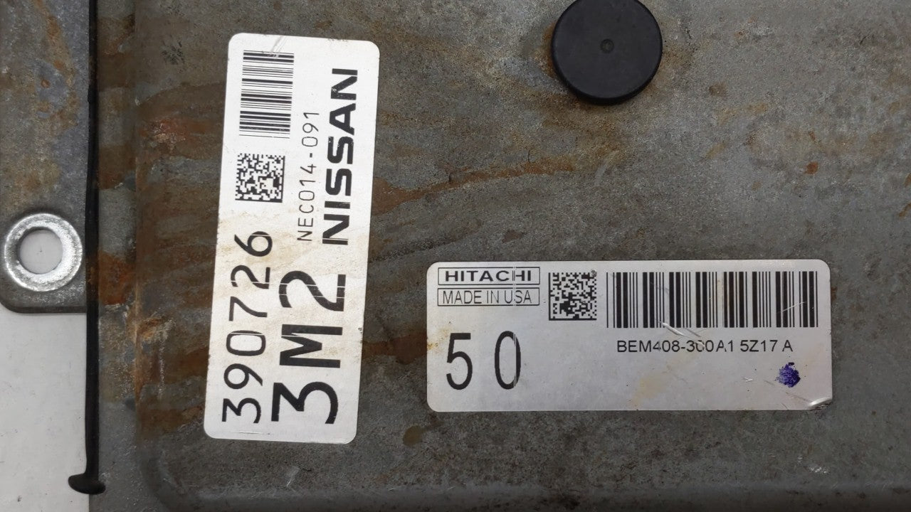 2016-2017 Nissan Altima PCM Engine Control Computer ECU ECM PCU OEM P/N:BEM408-300 A1 Fits Fits 2016 2017 OEM Used Auto Part