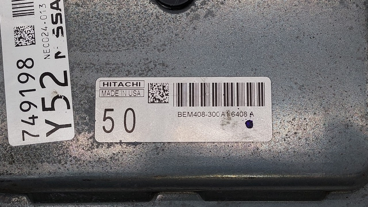 2016-2017 Nissan Altima PCM Engine Control Computer ECU ECM PCU OEM P/N:BEM408-300 A3 BEM408-300 A1 Fits Fits 2016 2017 OEM 