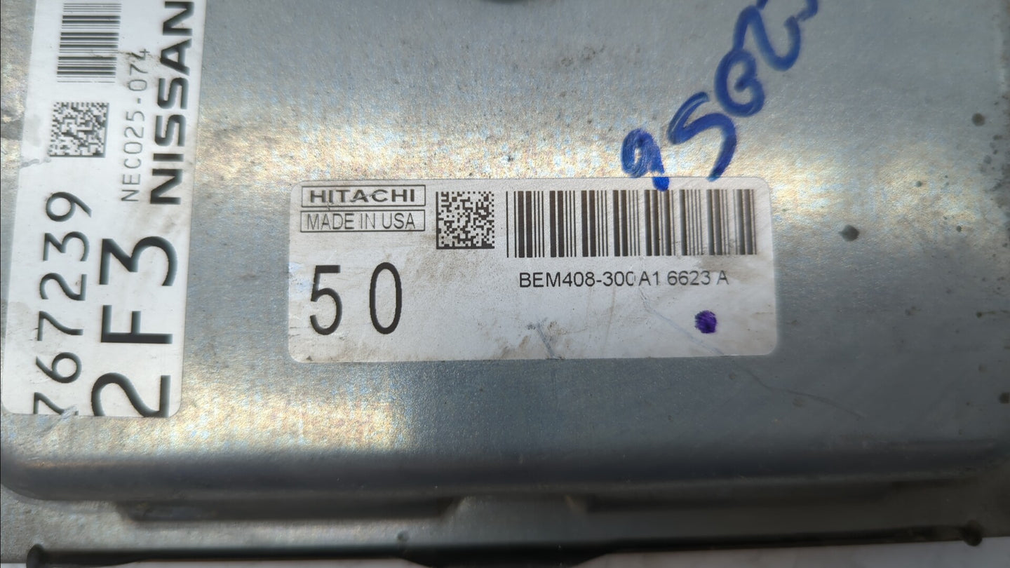2016-2017 Nissan Altima PCM Engine Control Computer ECU ECM PCU OEM P/N:BEM408-300 A3 BEM408-300 A1 Fits Fits 2016 2017 OEM 