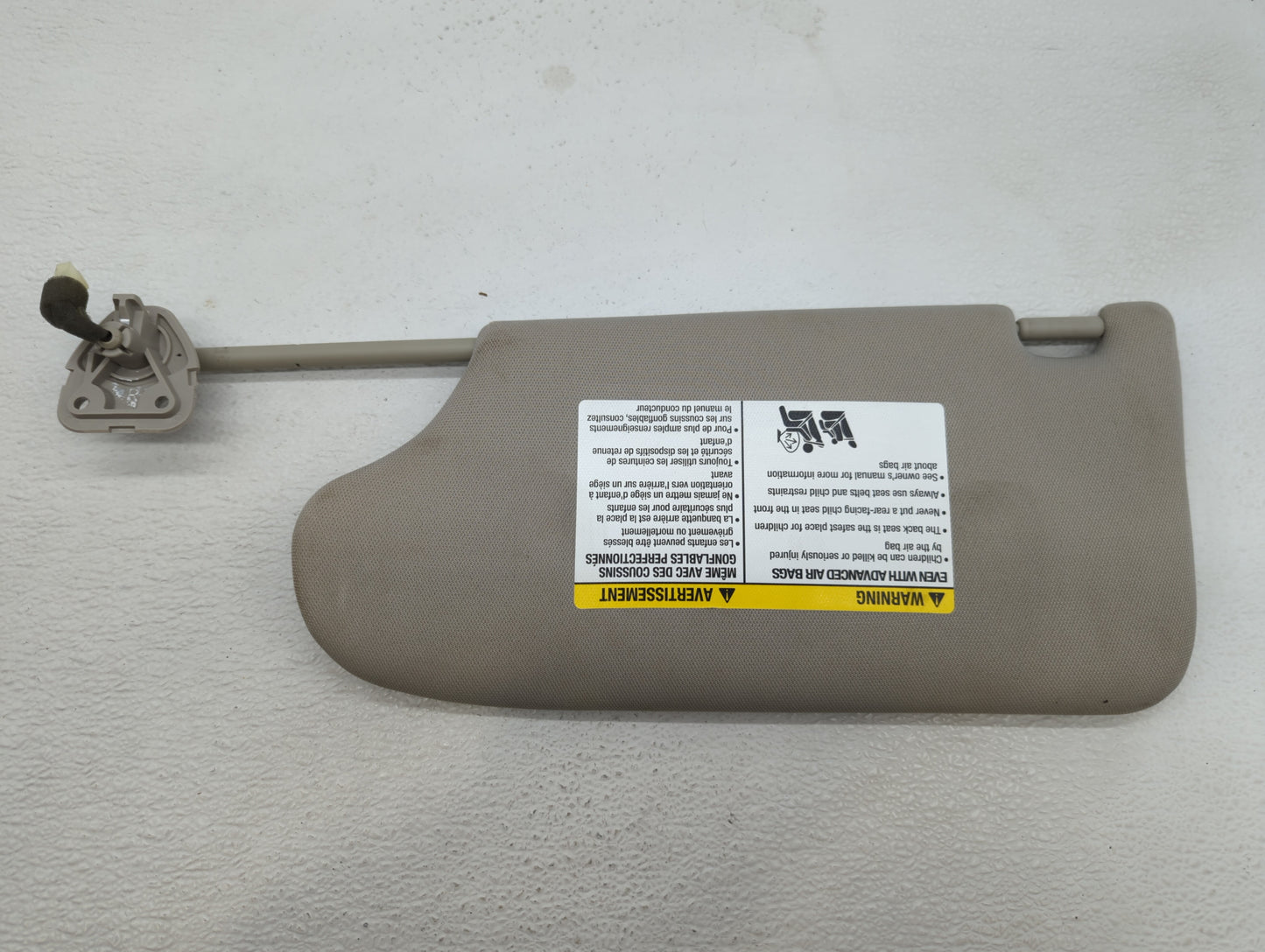 2013-2018 Nissan Altima Sun Visor Shade Replacement Passenger Right Mirror Fits Fits 2013 2014 2015 2016 2017 2018 OEM Used 