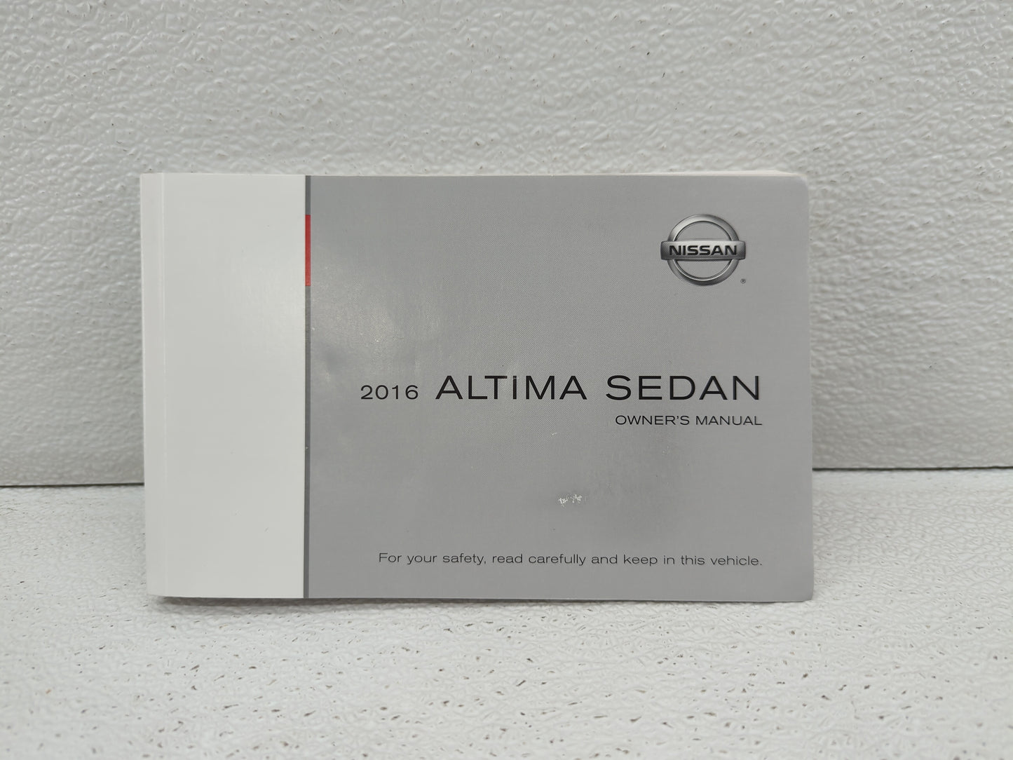 2016 Nissan Altima Owners Manual Book Guide OEM Used Auto Parts - Oemusedautoparts1.com