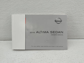 compare product 2016 Nissan Altima Owners Manual Book Guide OEM Used Auto Parts