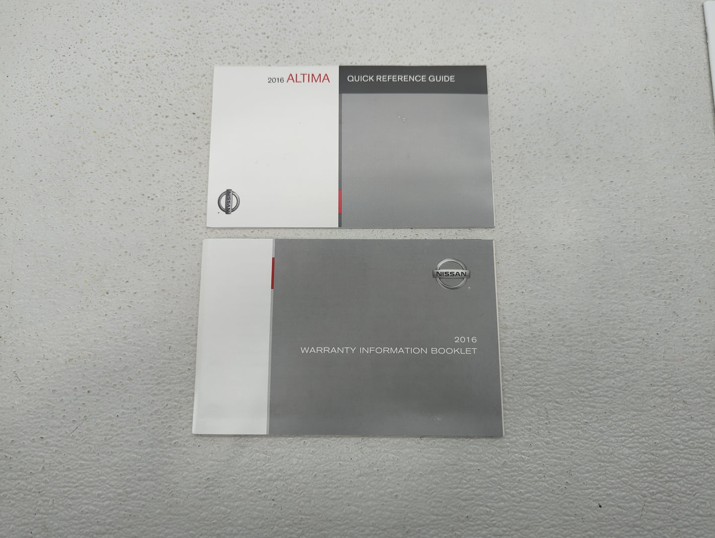 2016 Nissan Altima Owners Manual Book Guide OEM Used Auto Parts - Oemusedautoparts1.com