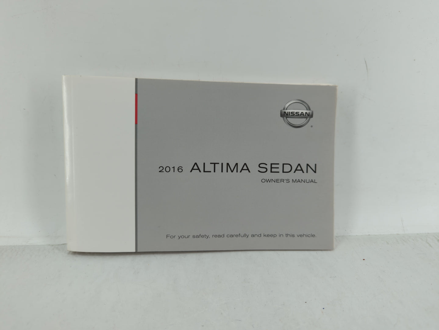 2016 Nissan Altima Owners Manual Book Guide OEM Used Auto Parts - Oemusedautoparts1.com