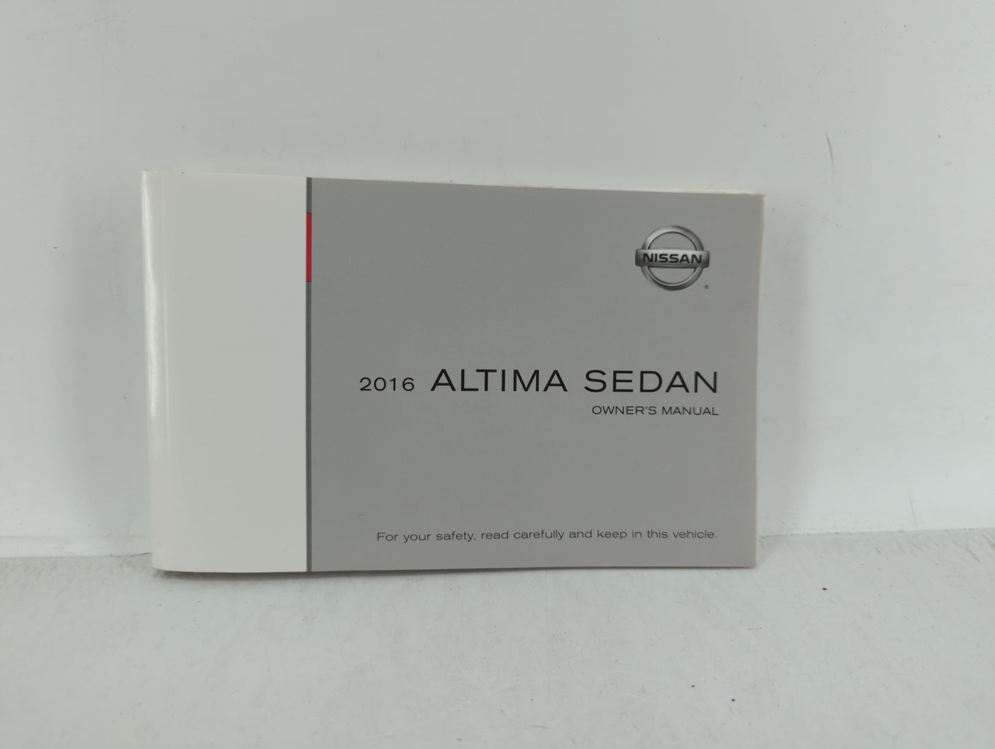 2016 Nissan Altima Owners Manual Book Guide OEM Used Auto Parts - Oemusedautoparts1.com
