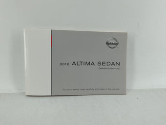 compare product 2016 Nissan Altima Owners Manual Book Guide OEM Used Auto Parts