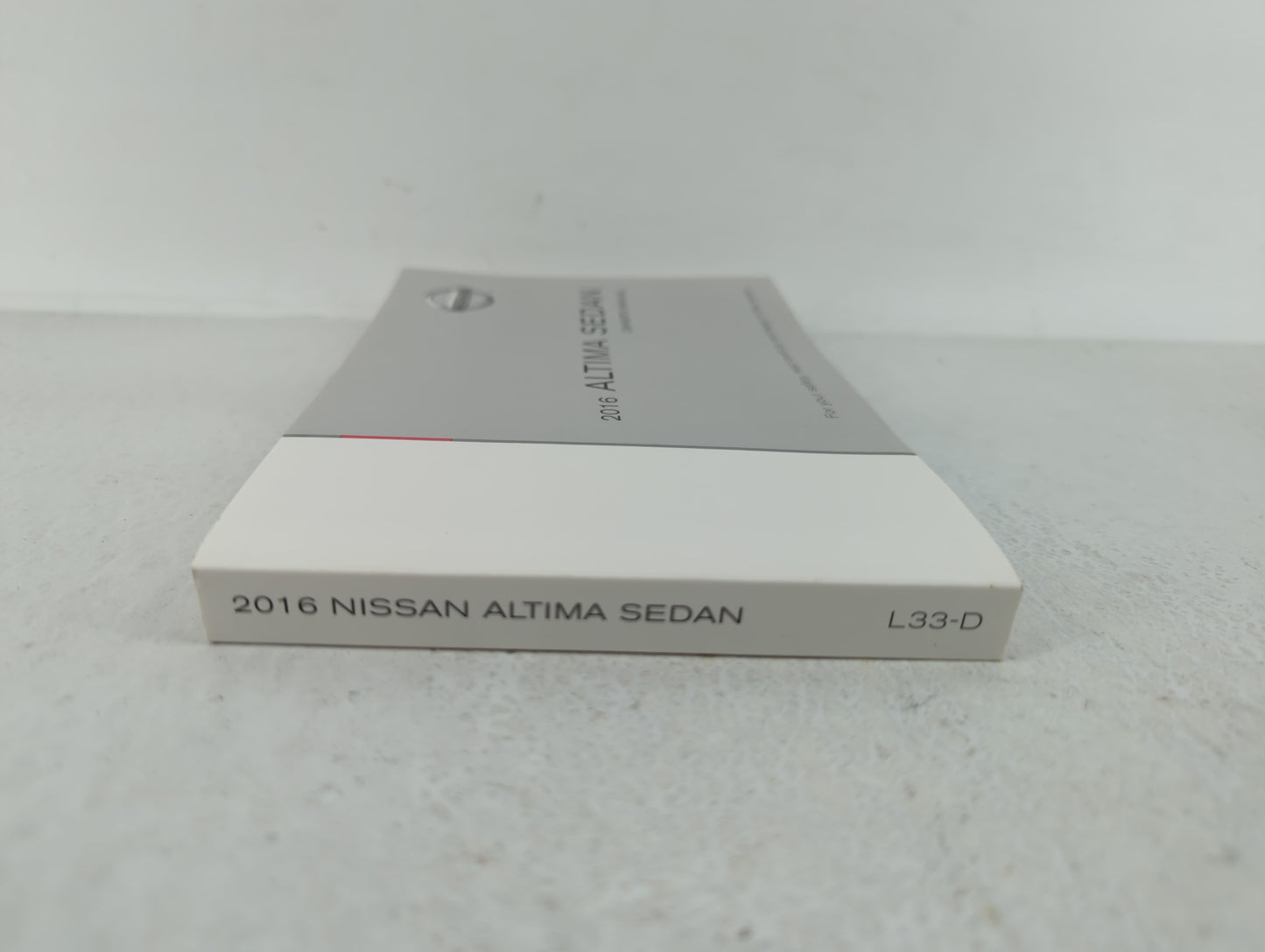 2016 Nissan Altima Owners Manual Book Guide OEM Used Auto Parts - Oemusedautoparts1.com