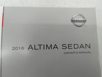 2016 Nissan Altima Owners Manual Book Guide OEM Used Auto Parts - Oemusedautoparts1.com