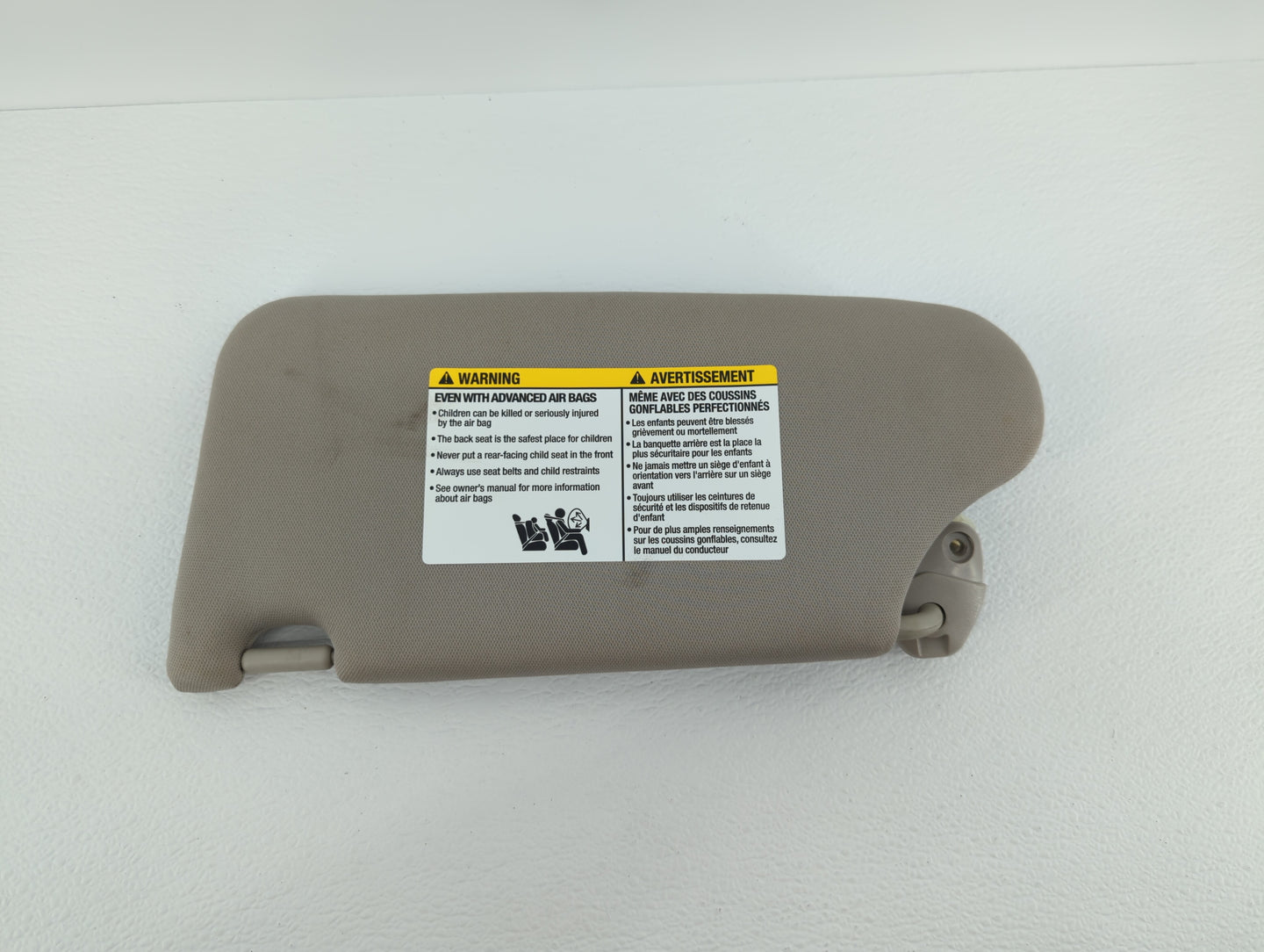 2013-2018 Nissan Altima Sun Visor Shade Replacement Passenger Right Mirror Fits Fits 2013 2014 2015 2016 2017 2018 OEM Used 