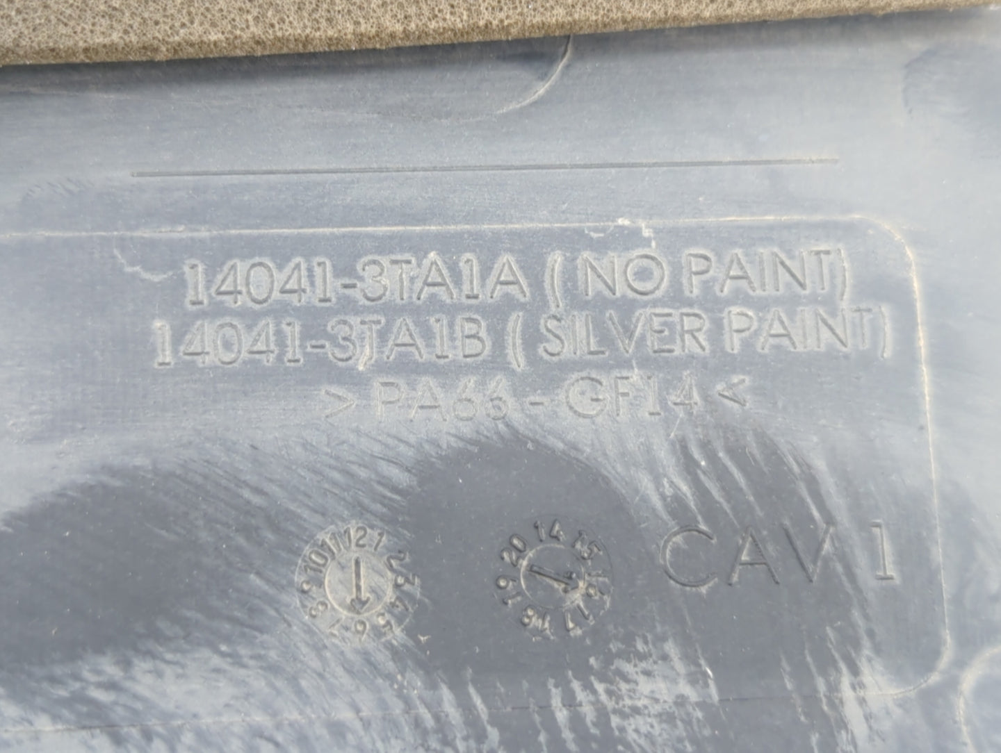 2016 Nissan Altima Engine Cover - Oemusedautoparts1.com
