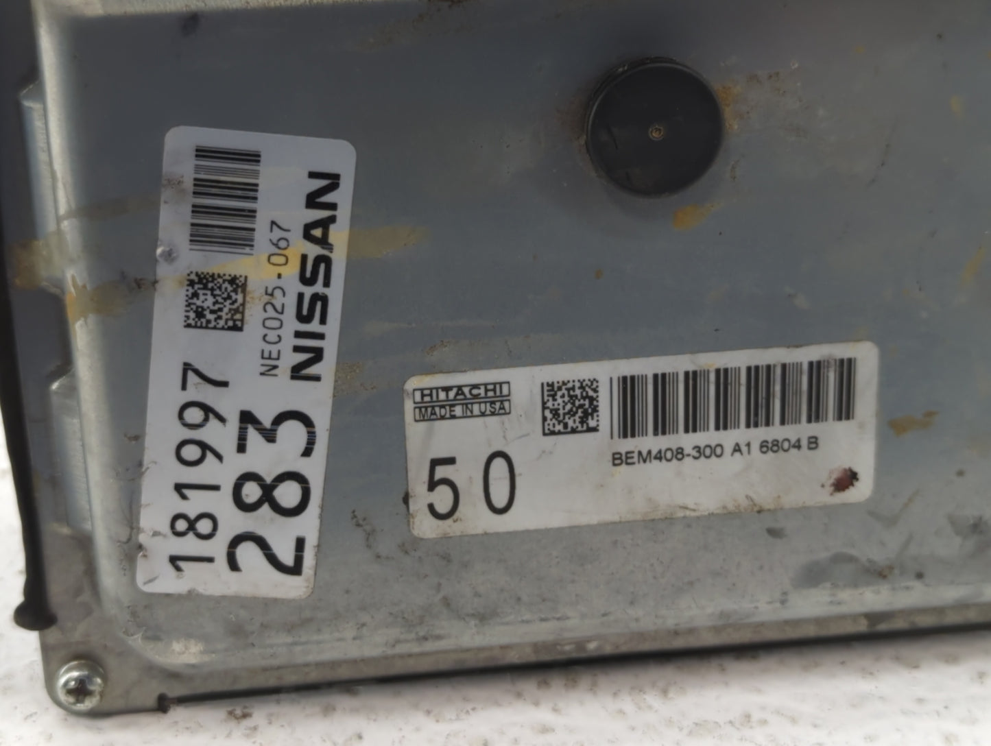 2016-2017 Nissan Altima PCM Engine Control Computer ECU ECM PCU OEM P/N:NEC029-075 NEC023-008, BEM408-300 A3 Fits Fits 2016 