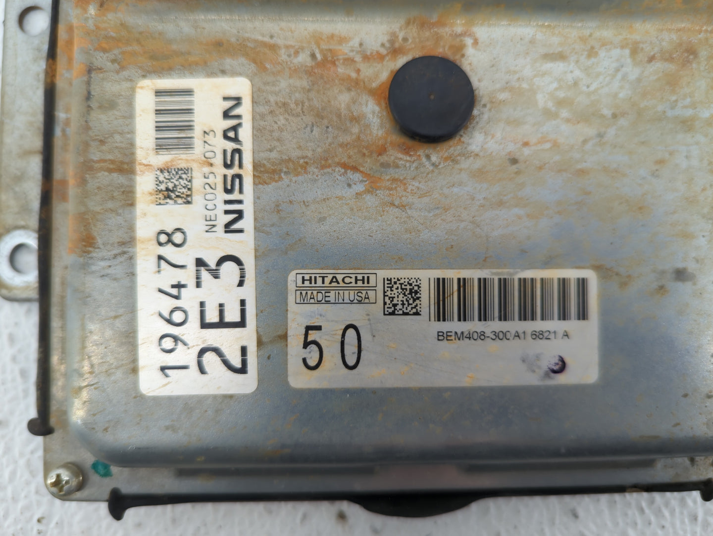 2016-2017 Nissan Altima PCM Engine Control Computer ECU ECM PCU OEM P/N:NEC025-073 Fits Fits 2016 2017 OEM Used Auto Parts -