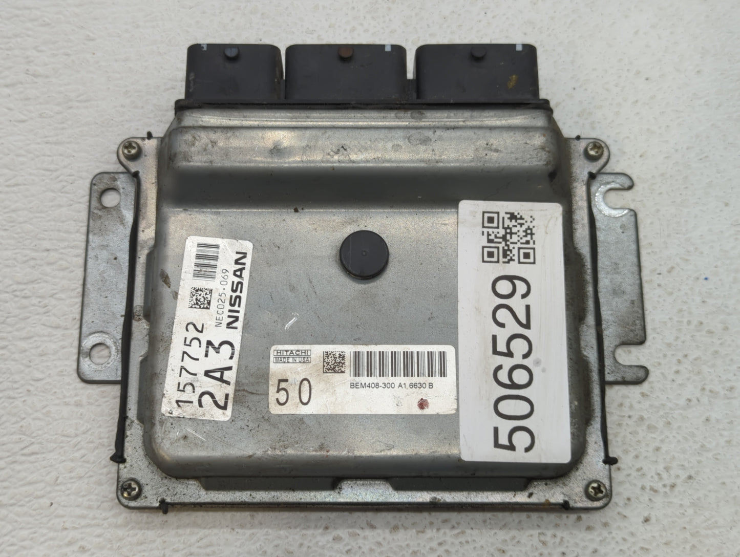 2016-2017 Nissan Altima PCM Engine Control Computer ECU ECM PCU OEM P/N:BEM408-300 A1 Fits Fits 2016 2017 OEM Used Auto Part