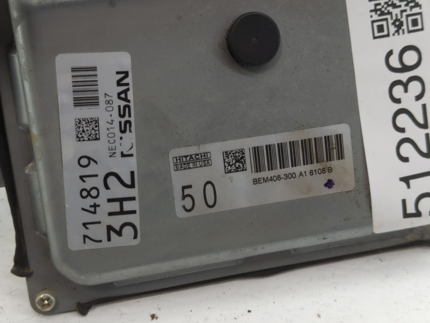 2016-2017 Nissan Altima PCM Engine Control Computer ECU ECM PCU OEM P/N:NEC014-087 NEC025-074, NEC025-073 Fits Fits 2016 201