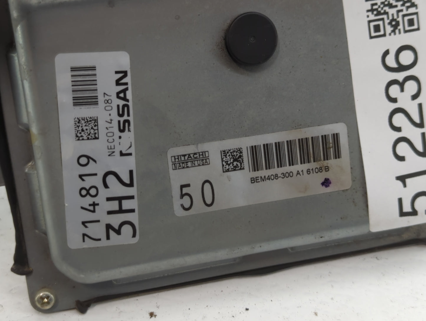 2016-2017 Nissan Altima PCM Engine Control Computer ECU ECM PCU OEM P/N:NEC014-087 NEC025-074, NEC025-073 Fits Fits 2016 201