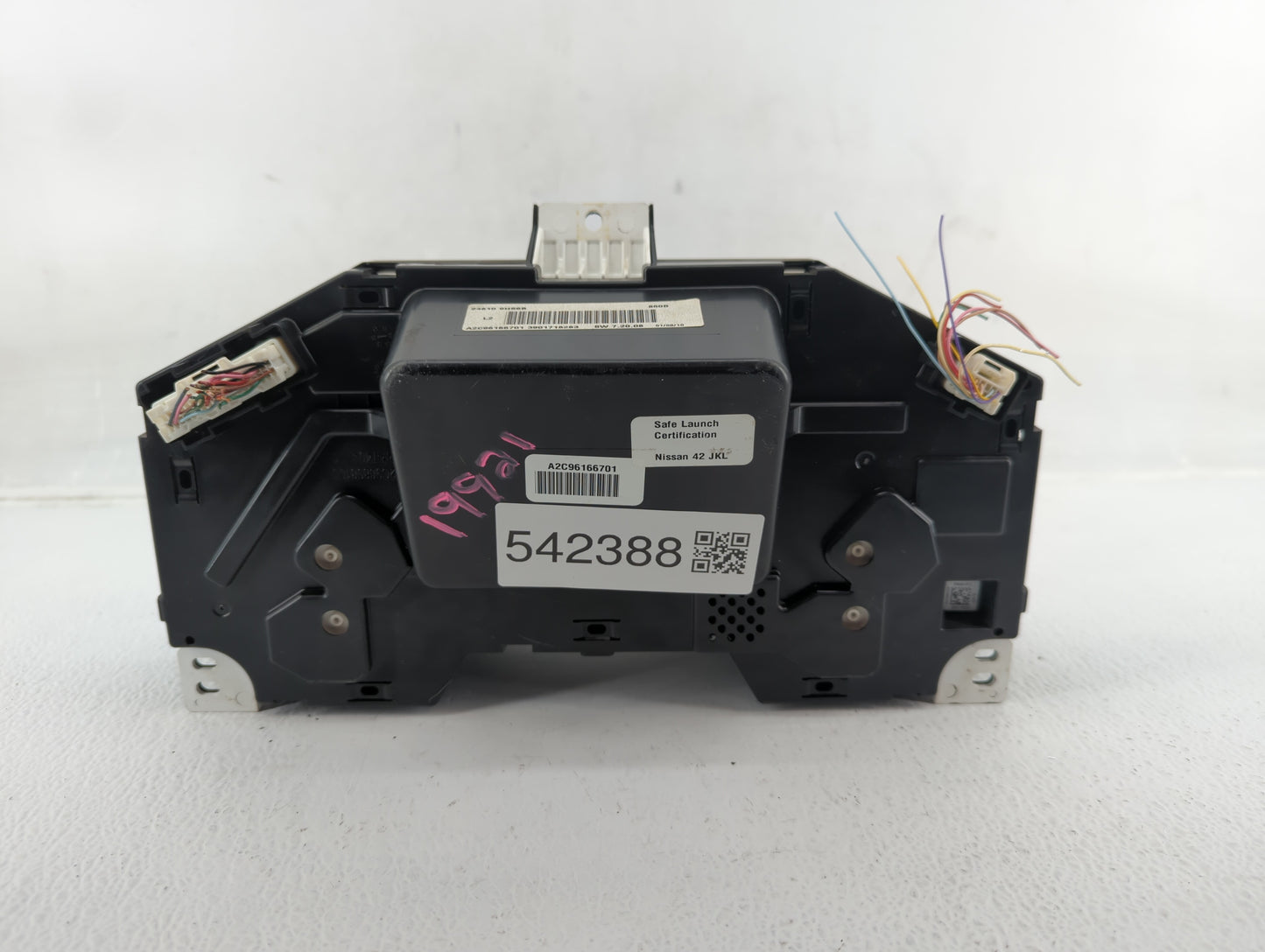 2016-2017 Nissan Altima Instrument Cluster Speedometer Gauges P/N:24810 9HS6B Fits Fits 2016 2017 OEM Used Auto Parts - Oemu
