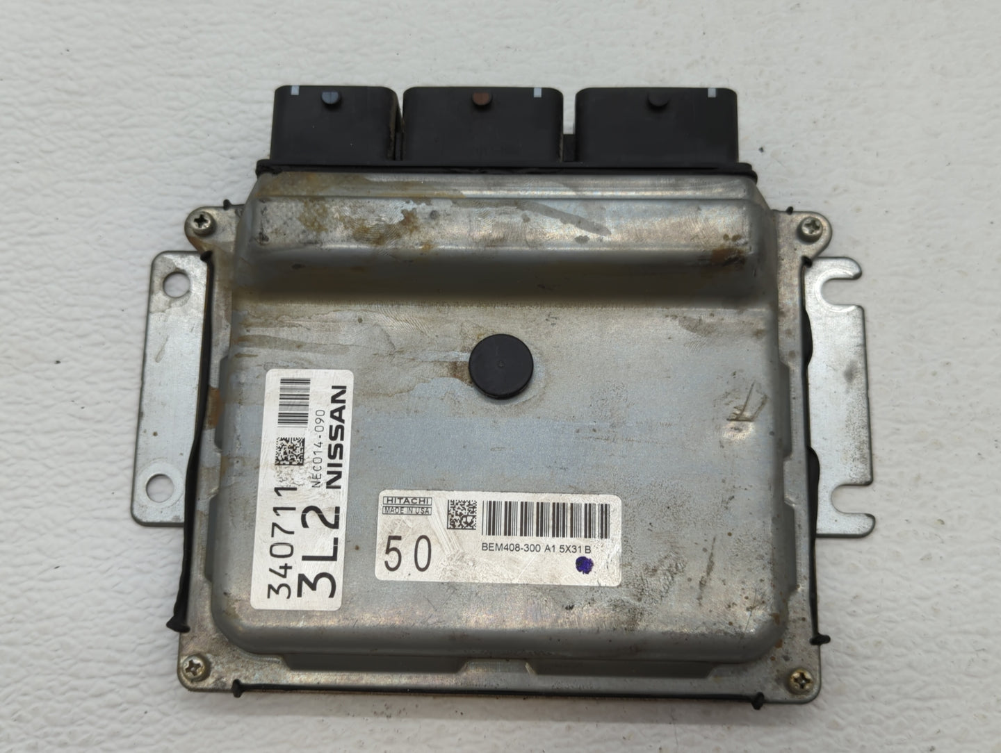 2016-2017 Nissan Altima PCM Engine Control Computer ECU ECM PCU OEM P/N:NEC014-090 Fits Fits 2016 2017 OEM Used Auto Parts -