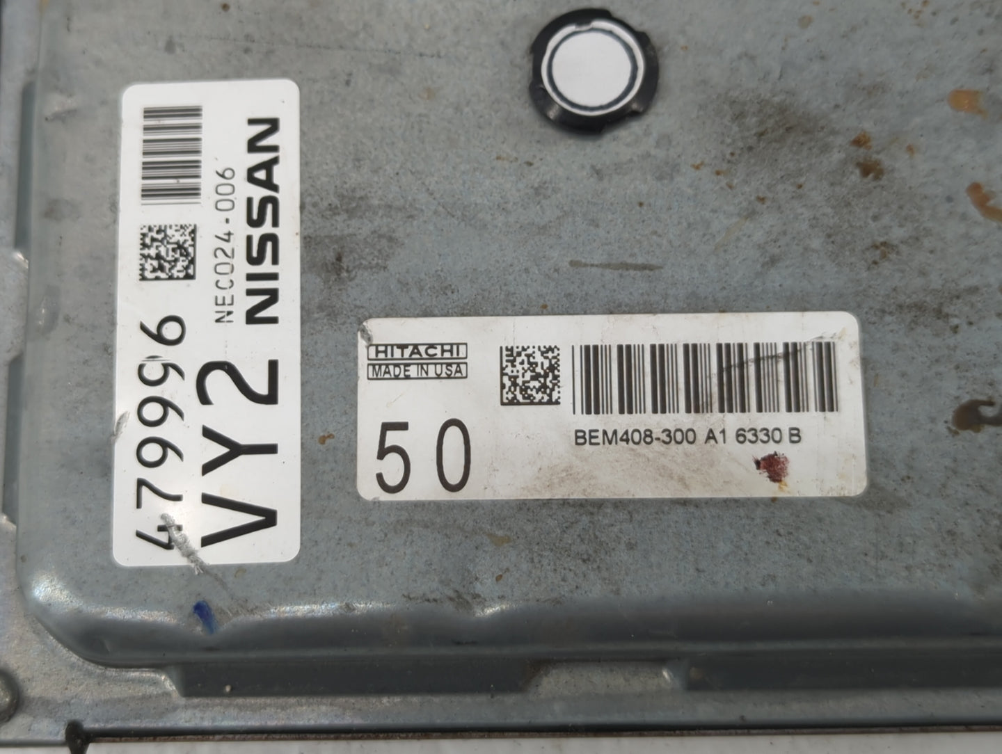 2016-2017 Nissan Altima PCM Engine Control Computer ECU ECM PCU OEM P/N:NEC024-006 Fits Fits 2016 2017 OEM Used Auto Parts -