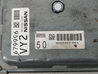 2016-2017 Nissan Altima PCM Engine Control Computer ECU ECM PCU OEM P/N:NEC024-006 Fits Fits 2016 2017 OEM Used Auto Parts -