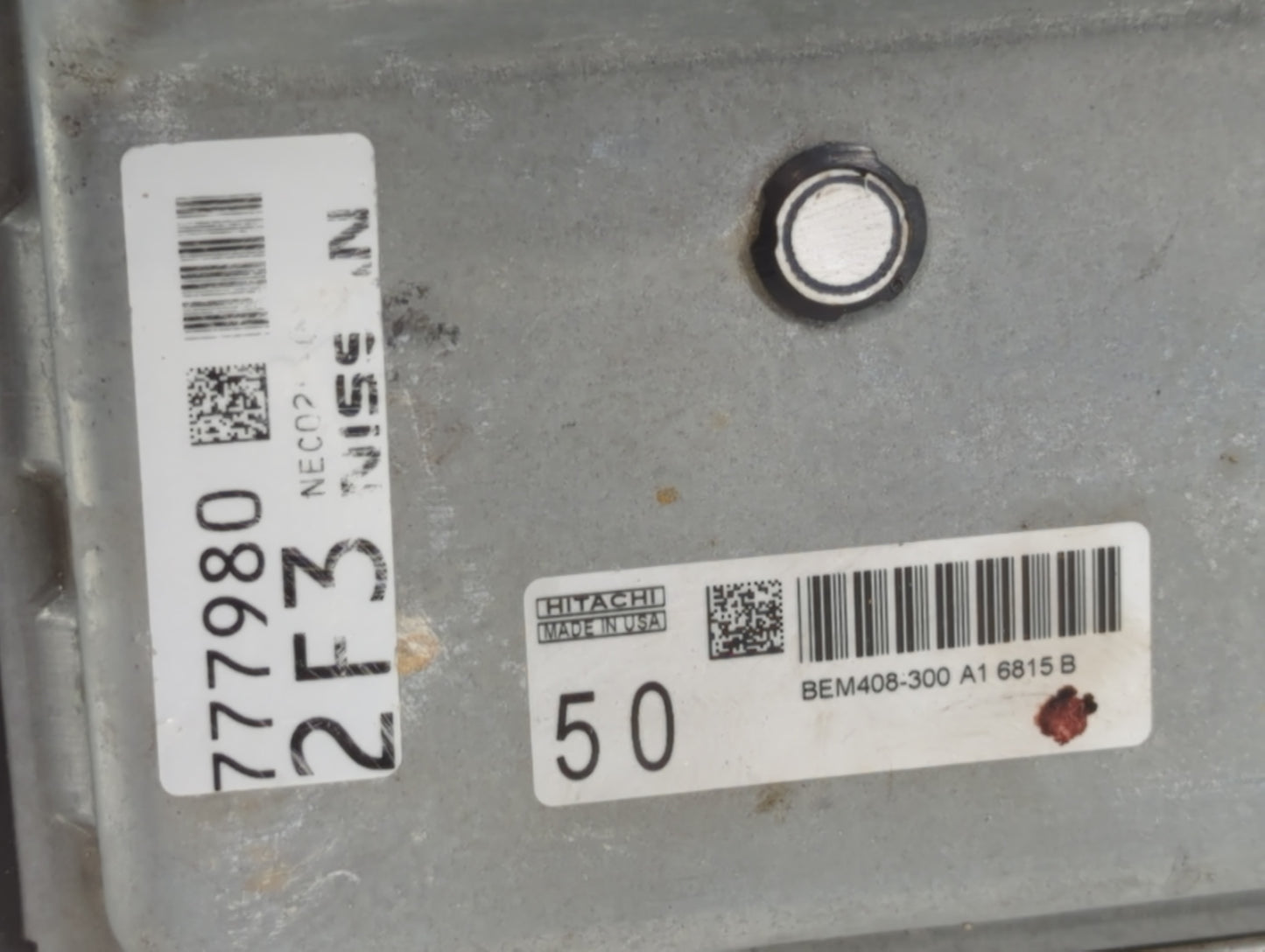 2016-2017 Nissan Altima PCM Engine Control Computer ECU ECM PCU OEM P/N:BEN408-300 A1 Fits Fits 2016 2017 OEM Used Auto Part