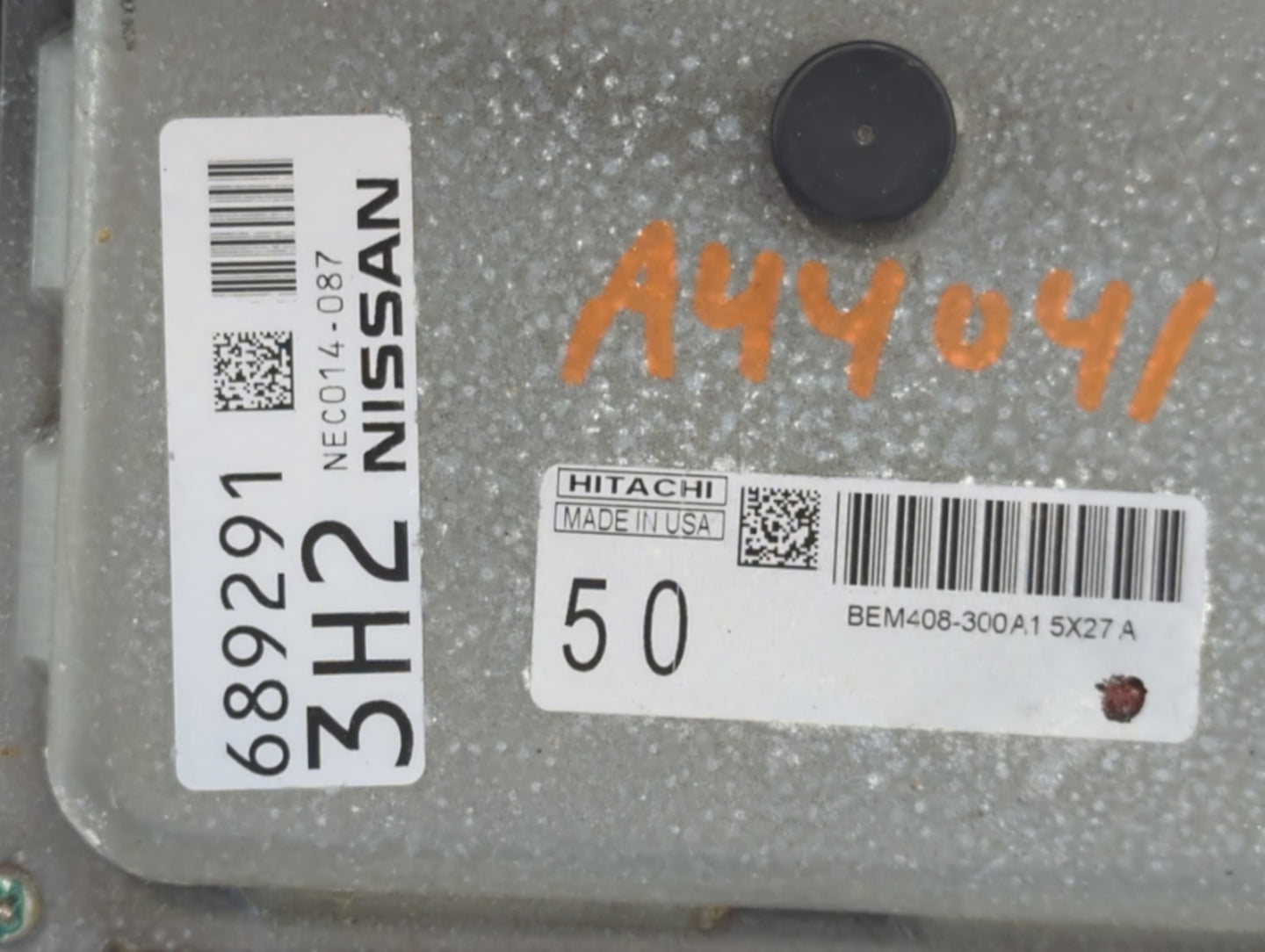 2016-2017 Nissan Altima PCM Engine Control Computer ECU ECM PCU OEM P/N:BEN408-300 A1 Fits Fits 2016 2017 OEM Used Auto Part