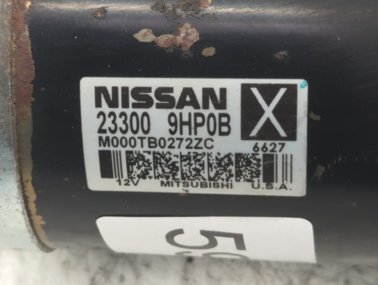 2015-2018 Nissan Altima Car Starter Motor Solenoid OEM P/N:23300 9HP0B Fits Fits 2015 2016 2017 2018 2019 2020 2021 2022 OEM