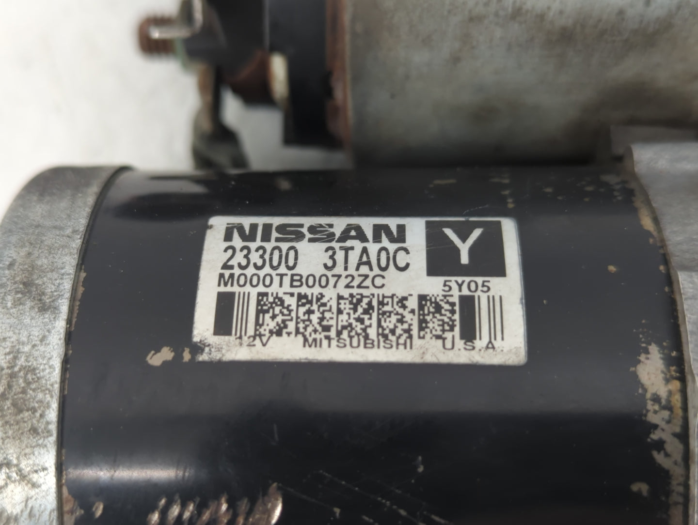 2013-2018 Nissan Altima Car Starter Motor Solenoid OEM P/N:M000TB0072ZC 23300 3TA0C Fits Fits 2013 2014 2015 2016 2017 2018 
