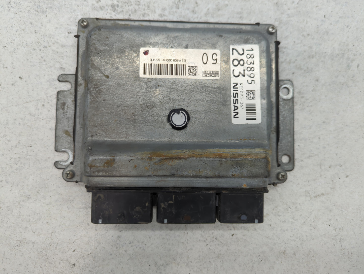 2016-2017 Nissan Altima PCM Engine Control Computer ECU ECM PCU OEM P/N:NEC025-067 Fits Fits 2016 2017 OEM Used Auto Parts -