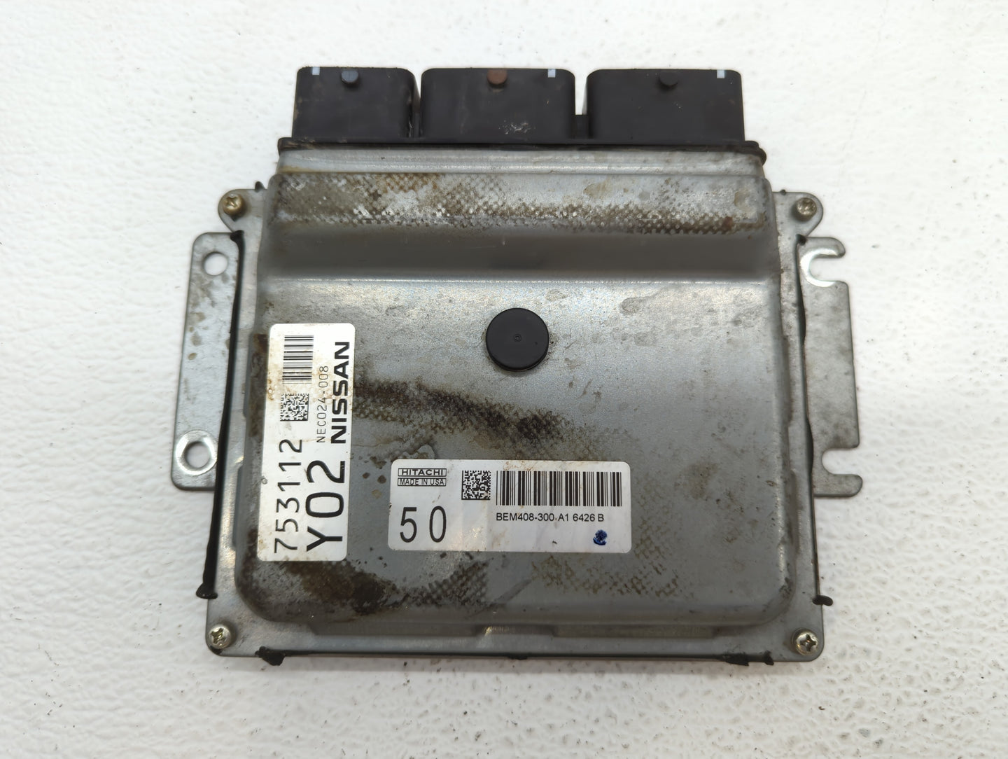 2016-2017 Nissan Altima PCM Engine Control Computer ECU ECM PCU OEM P/N:NEC024-009 Fits Fits 2016 2017 OEM Used Auto Parts -